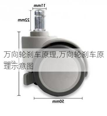 万向轮刹车原理,万向轮刹车原理示意图