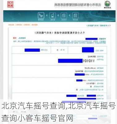 北京汽车摇号查询,北京汽车摇号查询小客车摇号官网