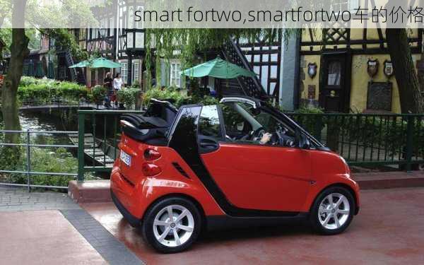 smart fortwo,smartfortwo车的价格