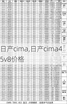 日产cima,日产cima45v8价格