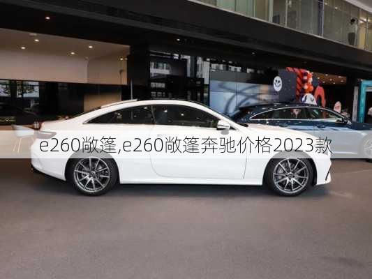 e260敞篷,e260敞篷奔驰价格2023款