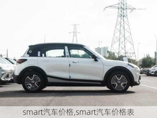 smart汽车价格,smart汽车价格表