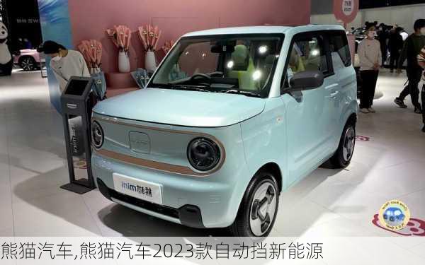 熊猫汽车,熊猫汽车2023款自动挡新能源