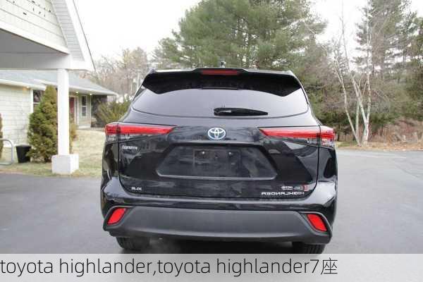 toyota highlander,toyota highlander7座