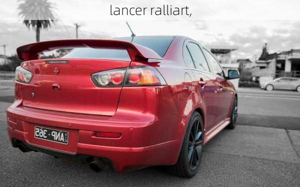 lancer ralliart,