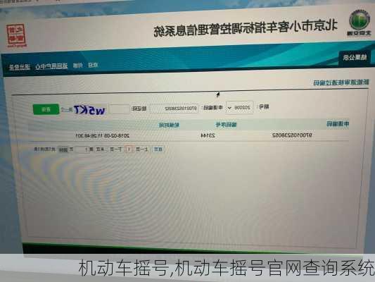 机动车摇号,机动车摇号官网查询系统