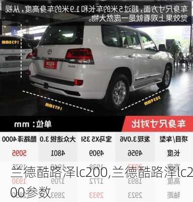 兰德酷路泽lc200,兰德酷路泽lc200参数