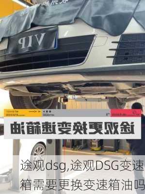 途观dsg,途观DSG变速箱需要更换变速箱油吗