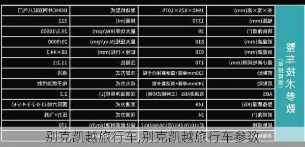 别克凯越旅行车,别克凯越旅行车参数