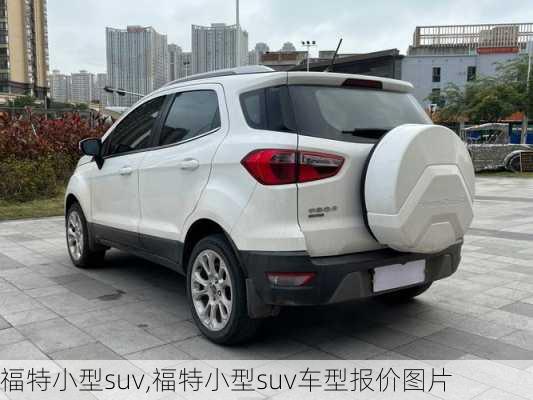 福特小型suv,福特小型suv车型报价图片