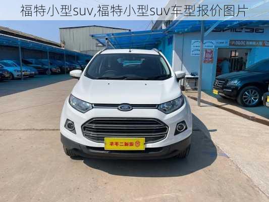 福特小型suv,福特小型suv车型报价图片