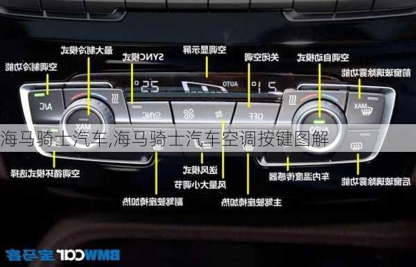 海马骑士汽车,海马骑士汽车空调按键图解