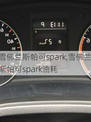 雪佛兰斯帕可spark,雪佛兰斯帕可spark油耗