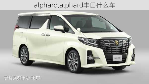 alphard,alphard丰田什么车