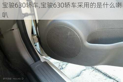 宝骏630轿车,宝骏630轿车采用的是什么喇叭