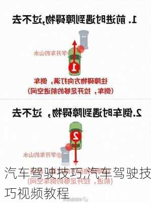 汽车驾驶技巧,汽车驾驶技巧视频教程