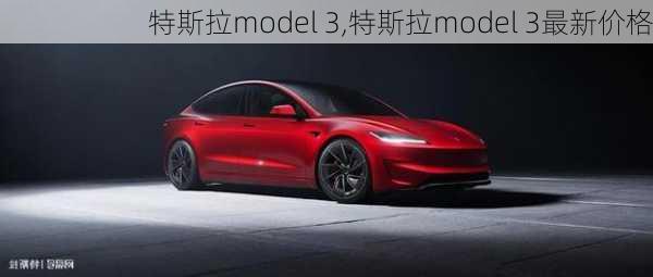 特斯拉model 3,特斯拉model 3最新价格