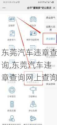 东莞汽车违章查询,东莞汽车违章查询网上查询