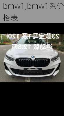 bmw1,bmw1系价格表