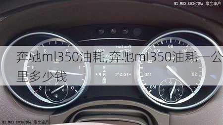 奔驰ml350油耗,奔驰ml350油耗一公里多少钱