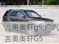 吉奥奥轩g5,广汽吉奥奥轩G5