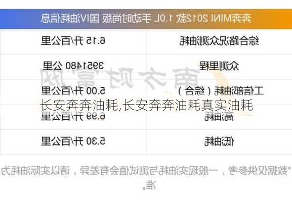 长安奔奔油耗,长安奔奔油耗真实油耗