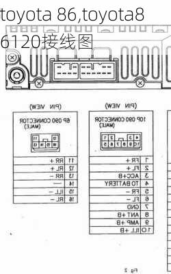 toyota 86,toyota86120接线图
