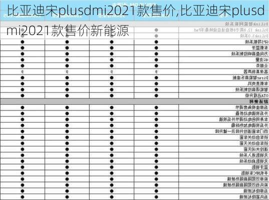 比亚迪宋plusdmi2021款售价,比亚迪宋plusdmi2021款售价新能源