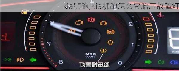 kia狮跑,Kia狮跑怎么灭胎压故障灯