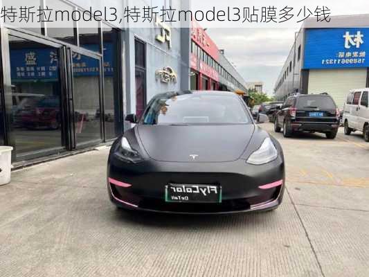 特斯拉model3,特斯拉model3贴膜多少钱