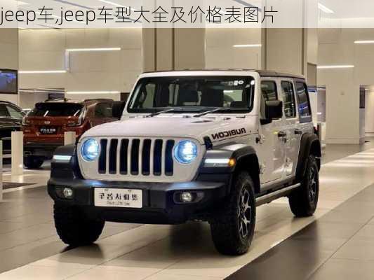 jeep车,jeep车型大全及价格表图片