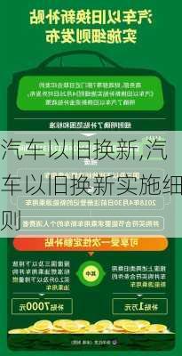 汽车以旧换新,汽车以旧换新实施细则