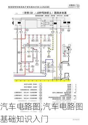 汽车电路图,汽车电路图基础知识入门