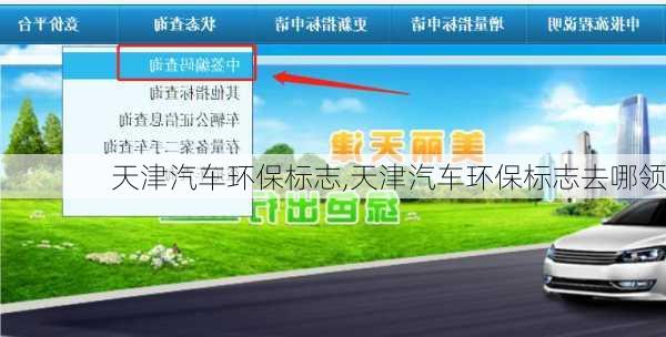 天津汽车环保标志,天津汽车环保标志去哪领