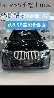 bmwx5价格,bmwX5价格表