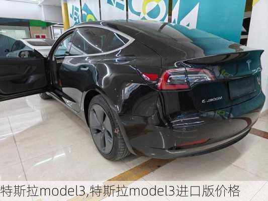 特斯拉model3,特斯拉model3进口版价格