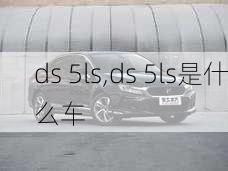 ds 5ls,ds 5ls是什么车