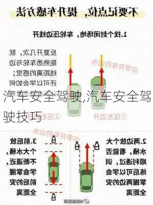 汽车安全驾驶,汽车安全驾驶技巧