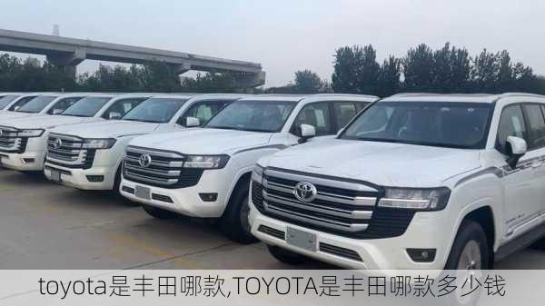 toyota是丰田哪款,TOYOTA是丰田哪款多少钱