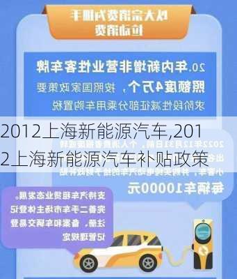 2012上海新能源汽车,2012上海新能源汽车补贴政策