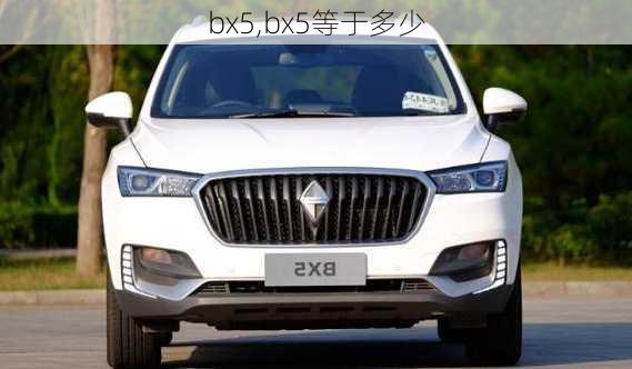 bx5,bx5等于多少